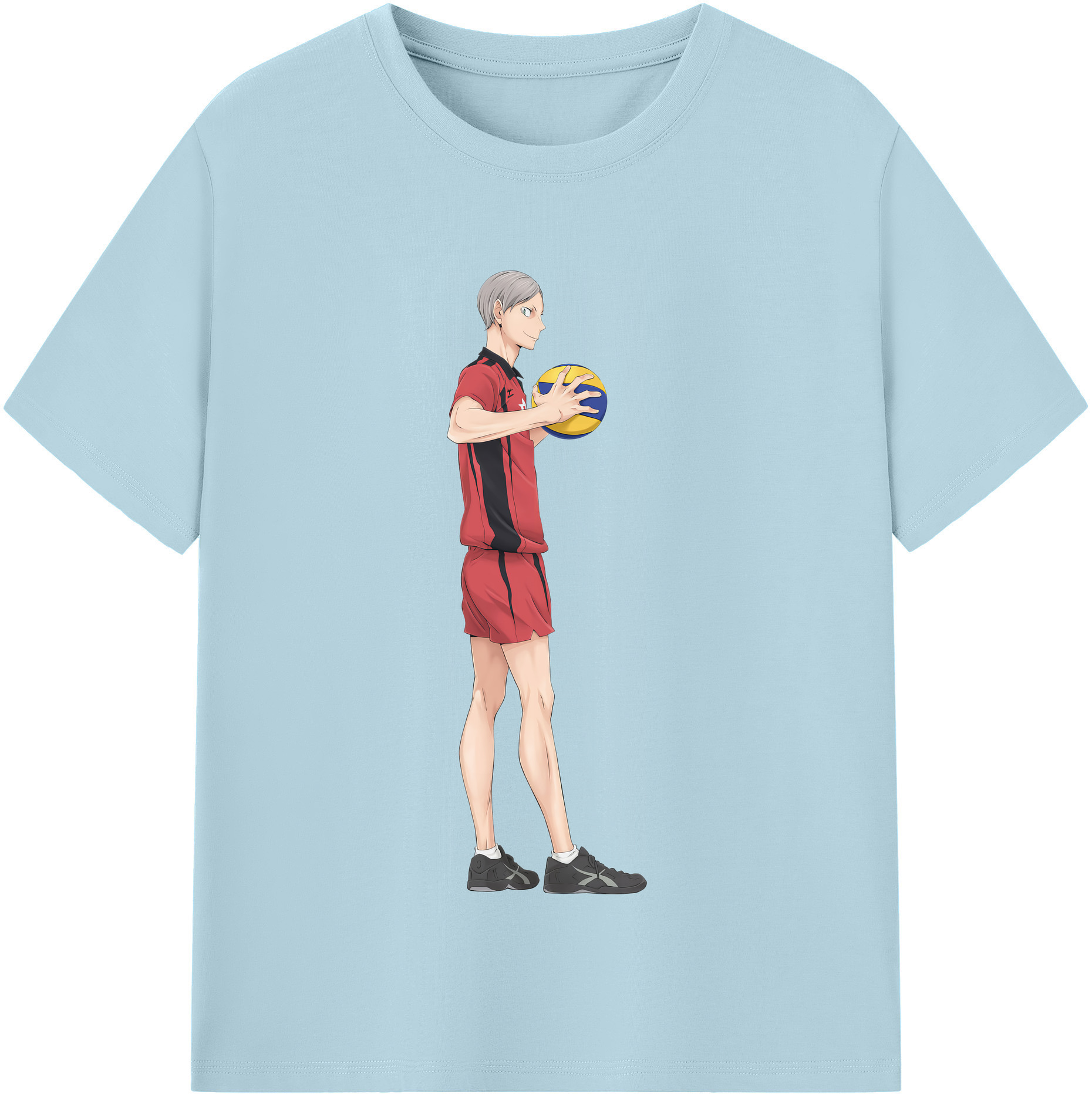 （画像用） ハイキュー!! Haikyu!! 綿100％半袖Tシャツ（フロントプリント）